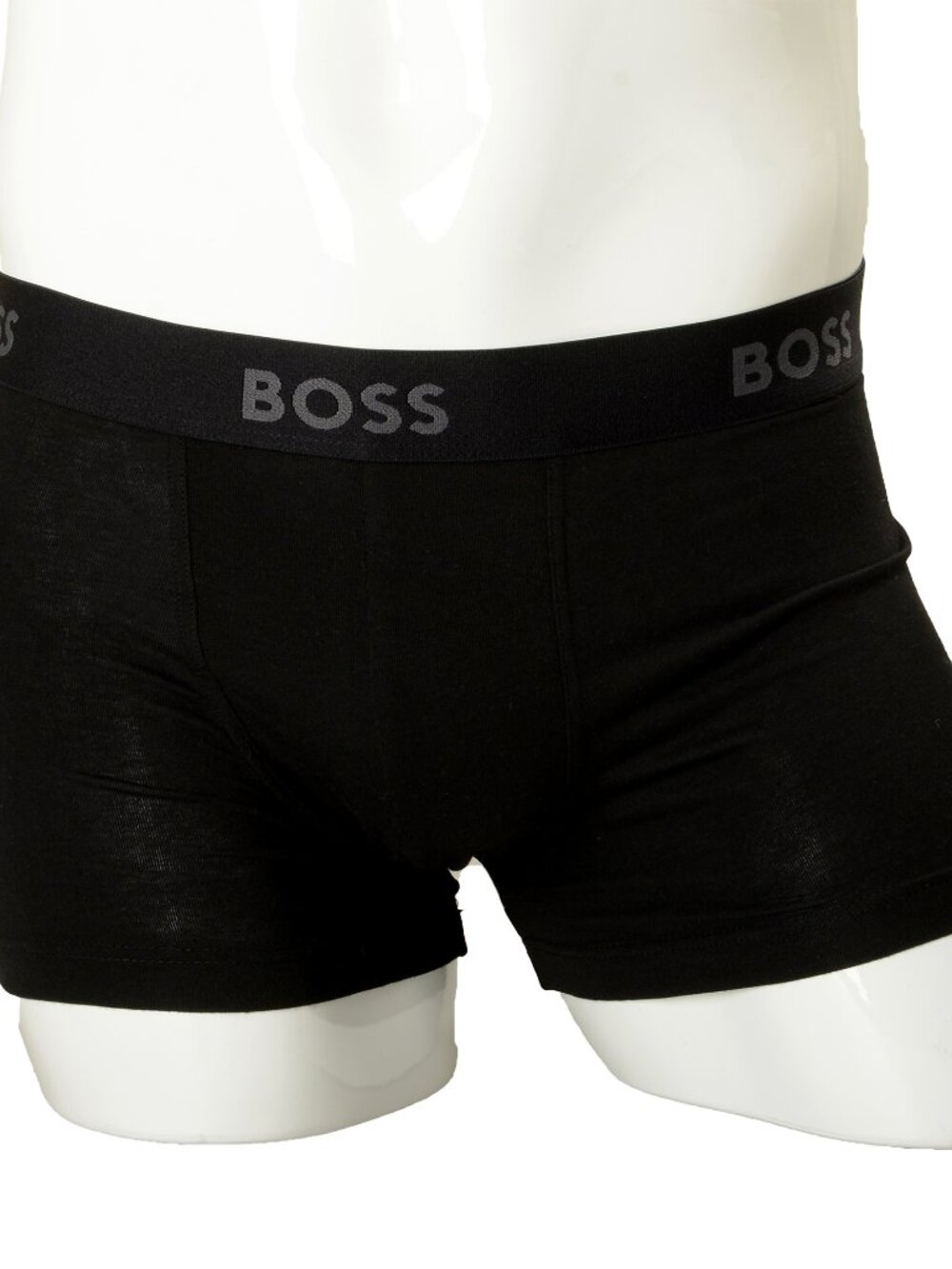 Hugo Boss Men's Logo Stripe Black Trunk Underwear US S IT 48